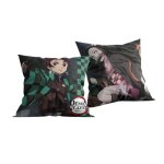 Coussin manga demon slayer - nezuko / tanjiro