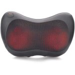 Coussin massant shiatsu - marque - modle - adaptable et nomade - action sur la nuque milieu du dos bas ...