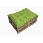 Coussin de palette 120x50 citron coussins de canap� coussins de banc grands coussins de sol coussin de ...