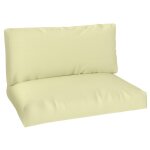 Coussins de palette ext�rieur - outsunny - 2 places - upf20 + lavable - �pais de 20 cm - 2 pi�ces 120 ...