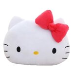 Coussin - homadict - hello kitty - ultra - moelleux - poches int�gr�es - finitions brod�es