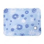 Coussin de refroidissement 50x60cm injection deau facile nettoyer tapis rafrachissant pour animaux compagnie ...