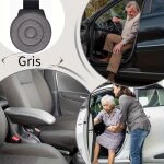 Coussin de si�ge auto pivotant � 360� - antid�rapant - convient aux personnes �g�es et aux femmes enceintes ...