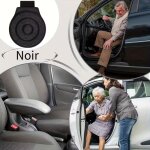 Coussin de si�ge auto pivotant � 360� - antid�rapant - convient aux personnes �g�es et aux femmes enceintes ...