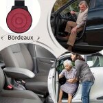 Coussin de si�ge auto pivotant � 360� - antid�rapant - convient aux personnes �g�es et aux femmes enceintes ...