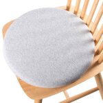 Coussin de si�ge coussin de chaise rond antid�rapant confortable tapis de chaise doux pour bureauchambre ...
