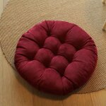 Coussin de sige japonais tatami en coton pais 55cm * 8cmtapis de sol rond pais pouf futon coussin ...