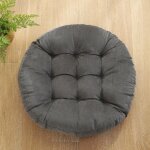 Coussin de sige japonais tatami en coton pais 55cm * 8cmtapis de sol rond pais pouf futon coussin ...