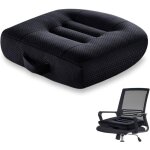Coussin si�ge voiture 40x40 cm ergonomique orthop�dique - rehausseur bureau ou fauteuil roulant adulte ...