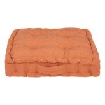 Coussin de sol enfant berlingot rose terracotta 40x40cm - atmosphera createur dinterieur