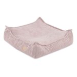 Coussin de sol pouf pour bébé enfants pour la chambre denfant misioo velours côtelé rose 60x60x20 cm Coussin de sol pouf pour bébé enfants pour la chambre denfant misioo velours côtelé rose 60x60x20 cm
