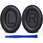 Coussinets doreille oreillette de remplacement compatible bose quietcomfort 35 (qc35) and 35 ii (qc35 ...