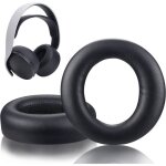 Coussinets de rechange en cuir protin pour casque sans fil sony playstation 5 ps5 pulse 3d noir