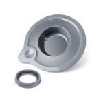 Couvercle de bol de m�langeurs compatible avec le support de bol en verre pour m�langeur kitchenaid k5gb ...