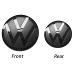 Couvercle dembl�me de calandre avant acc non affectueux ou couvercle de coffre arri�re pour volkswagen ...