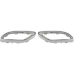 Couvercle dembout d�chappement chrom� garniture de remplacement pour mercedes - benz a b c e glc cls ...