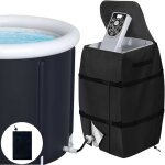 Couvercle de pompe de chauffage de spa pour spahousse de spa ajustable et pliable avec cordon et boucle ...