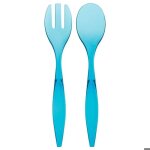 5five - couverts  salade square bleu ptrole