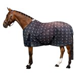 Couverture anti - mouches pour cheval imperial riding carlys - gris - 205 cm