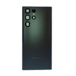 Couverture arrire - samsung - galaxy s22 ultra - verre tremp - couleur verte - remplacement