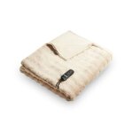 Couverture chauffante duux bubble dxob11 200x200 beige