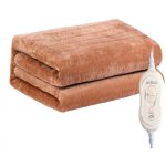Couverture chauffante lectrique 15080cm coussin chauffant avec 2 niveaux temprature housse matelas ...