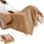 Couverture chauffante �lectrique - cape chauffante portable - couverture douillette - couverture chaude ...