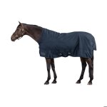 Couverture dext�rieur pour cheval imperm�able � col haut waldhausen nordic 200g - bleu - 135 cm