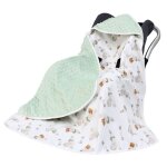 Couverture enveloppante b�b� chanceliere enveloppante b�b� poussette ou siege auto cosy lavable 90 x ...