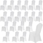 Couverture housses de chaise mariage 20 pièces housse de chaise blanche housse de chaise banquet pour ... Couverture housses de chaise mariage 20 pièces housse de chaise blanche housse de chaise banquet pour ...