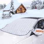 Couverture pare - brise voiture avec 9 magntique pare soleil voiture anti givre et neige uv soleil poussire ...