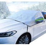 Couverture pare - brise voiture protection hivernale pliable pour voiture bache anti givre voiture pare ...