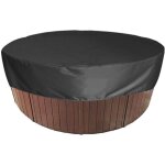 Couverture piscine ronde b�che solaire 190t protection spa ext�rieur 215�70cm