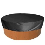 Couverture de piscine ronde piscine bche solaire pour piscinespa extrieure baignoire anti - uv couverture ...