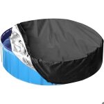 Couverture de piscine ronde couverture de spa rond imperméable À la poussière bâche de protection housse ... Couverture de piscine ronde couverture de spa rond imperméable À la poussière bâche de protection housse ...