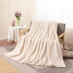 Couverture plaid canape polaire douce flanelle jet de canape doux pour chambre sofa lit fauteuil 150x200cm ...