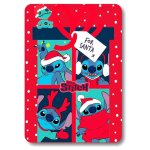 Couverture en polaire enfant disney stitch christma Couverture en polaire enfant disney stitch christma