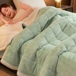 Couverture polaire pour lit double 200cmx230cm couverture dhiver douce et chaude en flanellevertlinge ... Couverture polaire pour lit double 200cmx230cm couverture dhiver douce et chaude en flanellevertlinge ...