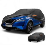 Couverture de protection voiture x autohaux housse impermable solaire pour nissan qashqai film aluminium ...