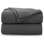 Couverture en tricot torsad douce et confortable pour lit canap salon plaid dcoratif lger et chaud ...