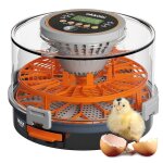 Couveuse automatique okk�bi 12 / 20 ?ufs - incubateur avec retournement humidit� et temp�rature r�glables ...