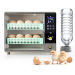 Couveuse oeuf automatique24 oeufs contrôle intelligent de la température ecran tactile avec système de ... Couveuse oeuf automatique24 oeufs contrôle intelligent de la température ecran tactile avec système de ...