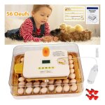 Couveuse oeuf automatique 56 oeufs - homdox humidification auto temp�rature stable retourne - ?ufs incubateur ...