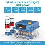 Couveuse oeuf automatique incubateur retournement de 24 ?ufs pour poules canards oies et oiseaux grand ... Couveuse oeuf automatique incubateur retournement de 24 ?ufs pour poules canards oies et oiseaux grand ...