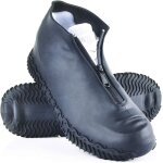 Couvre chaussures impermables couvre chaussures en silicone rutilisables avec semelle renforce antidrapant ...