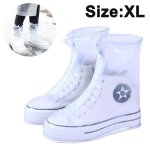 Couvre - chaussures de pluie rutilisables antidrapants et pliables pour hommes femmes et enfants