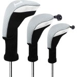 Couvre club de golf bois housses interchangeables sans etiquette hybrid driver fairway set golf club ...