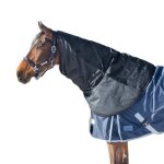 Couvre - cou imperm�able pour cheval qhp big neck 150g - noir - 225 / 235 cm