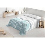 Couvre - lit 2 personnes 270x260 cm doux et l�ger aussi parfait comme dessus lit ou vert#lit 180 cm jetee ...