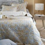 Couvre lit boutis r�versible 240x220 avec 2 taies nerya